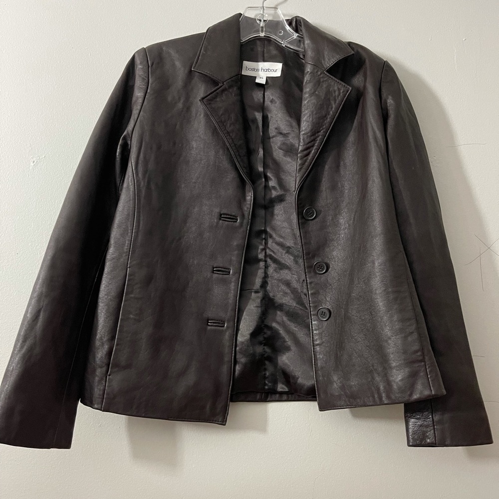 Never worn leather jacket